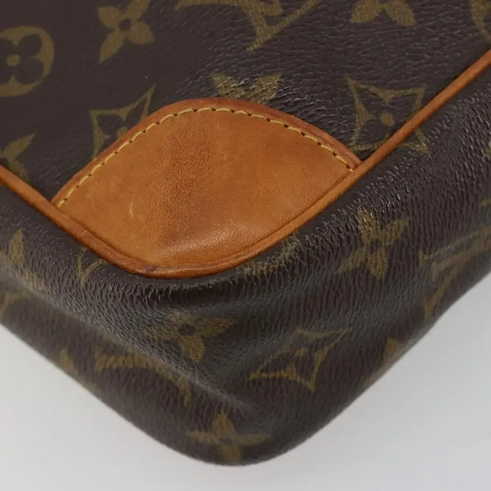 Louis Vuitton Monogram Compiegne 28 Clutch Bag Brown